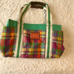 Tommy Hilfiger Colorful Plaid Purse. Vintage.